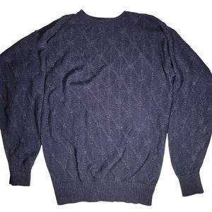 Vintage Tricots St. Raphael Sweater Crewneck Mens Medium 80s 90s Knit